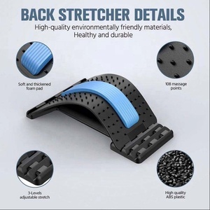 Dụng cụ hỗ trợ lưng, máy massage lưng, dụng cụ kéo giãn cột sống, thiết bị thư giãn, giảm đau cột sống, dụng cụ massage Magic Stretch Fitness - Product Image 3