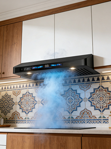 Campana extractora ultrafina Nateen <span class=keywords><strong>de</strong></span> lujo, extractor <span class=keywords><strong>de</strong></span> calor eléctrico para cocina, campana extractora delgada <span class=keywords><strong>de</strong></span> 600 mm para uso en hoteles <span class=keywords><strong>y</strong></span> hogares - Product Image 2