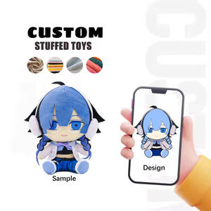 Produttore di peluche peloso personalizzato OEM ODM <span class=keywords><strong>Anime</strong></span> animali farciti mascotte con rivestimento in maglia di riempimento in cotone PP confezionato in sacchetto di OPP - Product Image 6