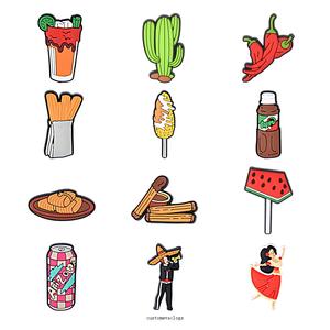 20 unidades de botones colgantes de PVC ecológicos y coloridos con 9 personajes de dibujos animados, para <span class=keywords><strong>zapatillas</strong></span>, sandalias, zapatos y zuecos, originales, listos para regalo - Product Image 5