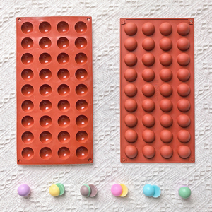 <span class=keywords><strong>Moule</strong></span> en <span class=keywords><strong>Silicone</strong></span> demi-cercle 36 trous plat de cuisson pour <span class=keywords><strong>moule</strong></span> à pâtisserie ustensiles de cuisson sphère boule <span class=keywords><strong>moule</strong></span> moules gâteau outils <span class=keywords><strong>Moule</strong></span> <span class=keywords><strong>Silicone</strong></span> - Product Image 1