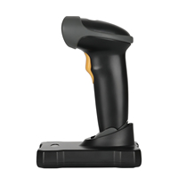 MJ2870 Lector de código de barras Qr 2d de mano Lector de código de barras Inalámbrico 2d 2,4G con código base para tiendas Supermercado y tiendas minoristas