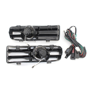 Kit de Rejillas para Faros Antiniebla Amarillos para Volkswagen Golf 4MK4, Juego de Halógenos de 12V con Arnés de Cableado - Product Image 3