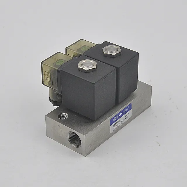 Paslanmaz çelik gövde Anti korozyon kimya Solenoid vana ile 2S serisi 2S040-10J solenoid vana