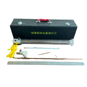 Testeur manuel d'équivalent de sable pour déterminer la teneur en sol cohésif ou la teneur en impuretés dans les agrégats - Product Image 1