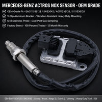 Capteur NOx EA0111536128 SNS3042 A0111536128 0111536128 pour Mercedes-Benz Actros Arocs Atego Econic Unimog 12V