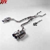Système d'échappement REV Catback pour Lexus RCF GSF 5.0L en acier inoxydable 304