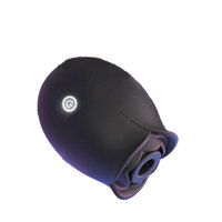 Vibrateur en forme de rose pour femmes, rechargeable, en silicone, silencieux, jouet de plaisir pour elle