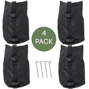 Ensemble de poids lourds pour auvent escamotable BSCI, comprenant 4 sacs de poids en ciment et 4 piquets, poids de pieds imperméables pour auvent d'ombrage - Product Image 6