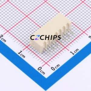 BX-PH2.0-7PZZ-GW Wire-to-Board Pin Header Through hole Component (THT),P=2mm Connector 1x7P 2mm Through Hole PH - Product Image 2