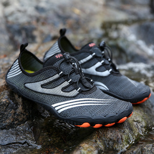 Chaussures d'eau en maille à séchage rapide unisexe pour la plage et l'été, tailles 28-47, chaussures de sport d'extérieur - Product Image 4