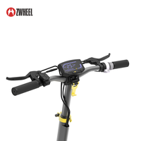 Trottinette électrique puissante 48V pour adultes, batterie au lithium ZSB2 10A, trottinette électrique pliable portable