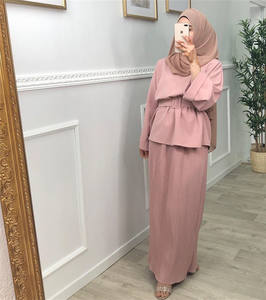 Robes pour femmes musulmanes Loriya Clearance, très demandées pour <span class=keywords><strong>l</strong></span>'Aïd, ensemble Abaya 2 pièces, vêtements musulmans traditionnels, Abaya pour femmes 2025 - Product Image 4