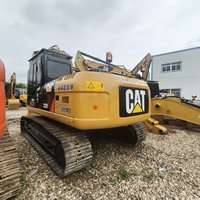 Excavatrice sur chenilles d'occasion CAT 323D2L, 23 tonnes, Caterpillar d'occasion, d'origine japonaise, bon état, faible nombre d'heures de fonctionnement, en stock