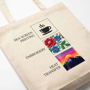 กระเป๋าผ้าแคนวาสสีพื้นสดใส ปรับแต่งได้ ทันสมัย น้ำหนักเบา จุของได้เยอะ ใช้งานได้ทุกวัน - Product Image 2