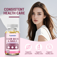 SPL OEM Capsules Molles de Collagène et Biotine pour Cheveux, Peau et Ongles – Complément Éclaircissant pour la Peau, Vitamines pour Cheveux, Ongles et Peau en Gélules