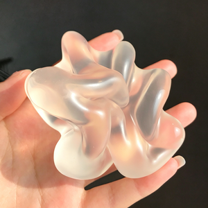 YIWUPOWER 6cm Translucent Coconut Oil <span class=keywords><strong>Vaseline</strong></span> Handmade Squishy Ball White Moon Moldable Slow Rising Stress Relief Fidget Toy - Product Image 1