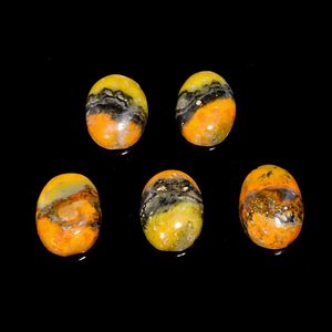 YASHEE Cabujón de Jaspe Abeja Natural 16x12 mm Forma Ovalada para Fabricación de Joyas Suministro de Piedras Sanación de Chakras - Product Image 5