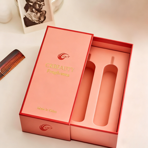 Boîtes cadeaux coulissantes de luxe personnalisées en promotion avec gaufrage, revêtement UV et inserts en mousse EVA pour emballage de parfums de voiture - Product Image 1