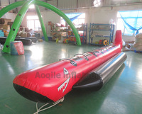Tube remorquable radeau de bateau banane gonflable jeux d'eau flottants tube de remorque gonflable pour adultes