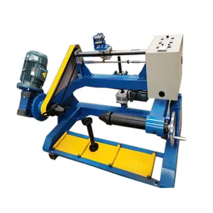 China manufacturer QI PANG TC 800 spool winding machine large wire cable rewinding take up pay off cable machine