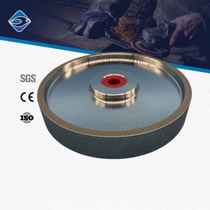 Disque de meulage diamanté CBN électroplaqué haute performance de 6 pouces pour affûtage de couteaux et outils en carbure dur, durable - Product Image 1