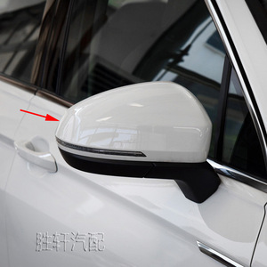 Volkswagen <b>Mirror</b> Covers Full Set <b>Plastic</b> Rearview <b>Mirror</b> Cap For Tiguan L Tharu T Cross Tayron 12V Glass Reflector - Product Image 5