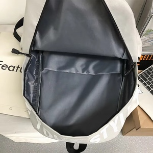 Unisex <b>Waterproof</b> <b>Backpack</b> with Exquisite Polyester Lining Fashionable Zipper Closure Softback Design Teens Youth Students Trips - Product Image 4