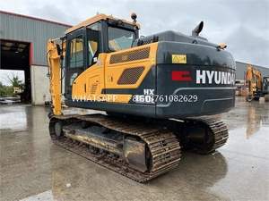 16Ton HX160รถขุดตีนตะขาบขนาดใหญ่เครื่องจักรก่อสร้างเกาหลี - Product Image 4