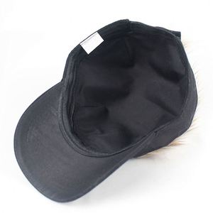Fashion Hairpiece Sun Cap Snapback Sport Hip Hop Camouflage Leopard Dot Half <b>Wig</b> Baseball Caps <b>Men</b> Women 100% Cotton Summer - Product Image 5