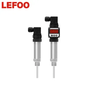 LEFOO Industrial Temperature Measuring LFW21 4~20ma PT100 Liquid Gas Integrated Temperature Transducer Temperature Transmitter