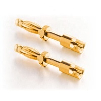 Adaptateur de prise banane personnalisé 2mm 3mm 4mm plaqué or de haute qualité pour carte de circuit imprimé à souder