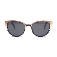 Lunettes de vue œil-de-chat pour femmes, monture en acétate tendance avec verres PC transparents, design féminin élégant