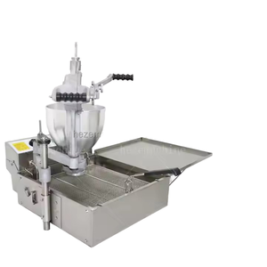 Hướng dẫn sử dụng tự động maquina de Para hacer donas gas thương mại Mini vòng Donut bóng donat Mochi Donut làm máy sản xuất Nồi chiên - Product Image 1