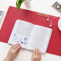 Tapis de bureau en feutre épais de 3 mm, moderne et personnalisé, antidérapant, pour clavier et souris, protection de table