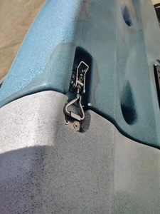 Kayak à pédales solo avec <span class=keywords><strong>moteur</strong></span> électrique ou aileron de pêche motorisé 2026, en HDPE, pour la pêche à la traîne, bateau/canoë en plastique à ramer - Product Image 5