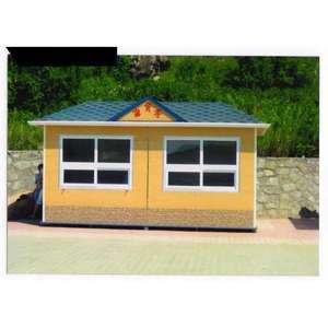 Quiosco de pago exterior de acero laminado en frío, cabina de almacenamiento de pie para venta y descanso - Product Image 1