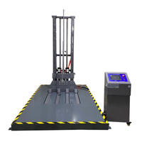 Machine d'essai de chute zéro à écran tactile, capacité de charge 200 kg, pour test d'impact des emballages lourds