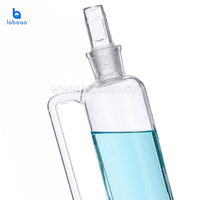 Réacteur cylindrique en verre Pyrex miniature Laboao 5L avec chauffage 90W