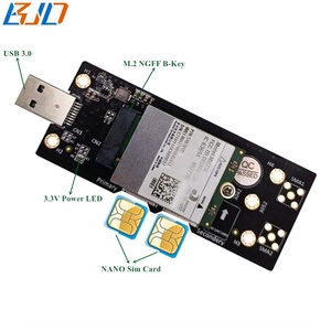 NGFF <span class=keywords><strong>M</strong></span>.2 B-clave para USB3.0 Adaptador convertidor de tarjeta Dual NANO SIM ranura 3G 4G 5G LTE inalámbrico <span class=keywords><strong>m</strong></span>ódulo - Product Image 3