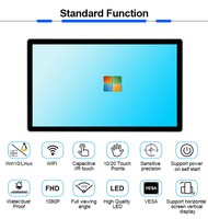I3 i5 i7 i9 Industriel 21 21.5 22 pouces tout-en-un écran tactile moniteur d'ordinateur tout-en-un PC écran tactile