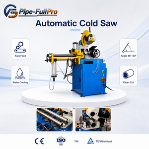 Máquina de Corte de Tuberías Hidráulica Semiautomática para Tuberías de Hierro y Tubos de Acero, Maquinaria de Corte de Metal - Product Image 1