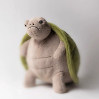 Peluche Tortue Timmy Dessin Animé Très Vendue, Cadeau pour Filles, Pendentif Tortue Romantique avec Rembourrage en Coton PP, Mignon Cadeau OEM