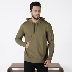 ผู้ผลิตเสื้อฮู้ดดี้ ผ้าฝ้าย 100% ทรงโอเวอร์ไซส์ ทรงบ็อกซี่ สำหรับผู้ชาย ดีไซน์ใหม่ แบบสั่งทำพิเศษ หนัก 500 กรัม ทรงไหล่ตก - Product Image 1