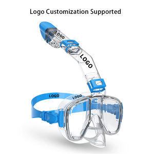 Thiết kế mới 180 độ toàn cảnh 3 trong 1 chống sương mù chống rò rỉ Scuba lặn mặt nạ với máy ảnh núi - Product Image 2