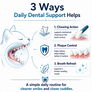 Suplemento Dental para Gatos a Granel con Ascophyllum Nodosum SHMP, Masticables para el Cuidado Bucal, para un Aliento Fresco y Dientes Más Limpios - Product Image 4