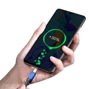 Cable <span class=keywords><strong>USB</strong></span> trenzado de nailon de carga rápida OEM de fábrica <span class=keywords><strong>1M</strong></span> 2M 3M para I Phone 11 12 13 14 Cables de transferencia de datos - Product Image 6