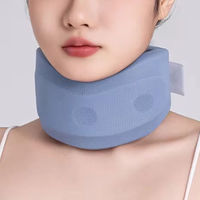 Attelle de cou respirante, ventilée, réglable, antidérapante et douce pour la peau, pour soulager la douleur