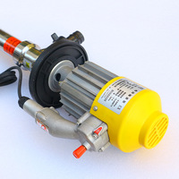 Pompe à tambour centrifuge électrique PP PVDF SS AL 220v pour huile à faible viscosité, produits chimiques, liquides alimentaires pour fût standard de 200L 220L