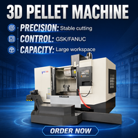 Centre d'usinage vertical CNC 4 axes robuste VMC1580 avec commande GSK, broche simple, haute précision pour l'usinage des métaux
